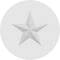 Ekena Millwork Standard Grayson Star Rosette With Square Edge, 7"W x 7"H x 3/4"P ROSP070X070X075GRY06 - alternate 3